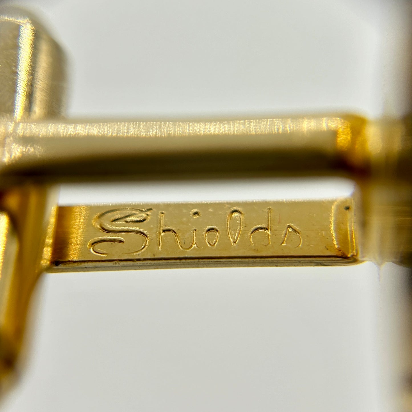 Vintage Shields Fifth Avenue "T" Cufflinks