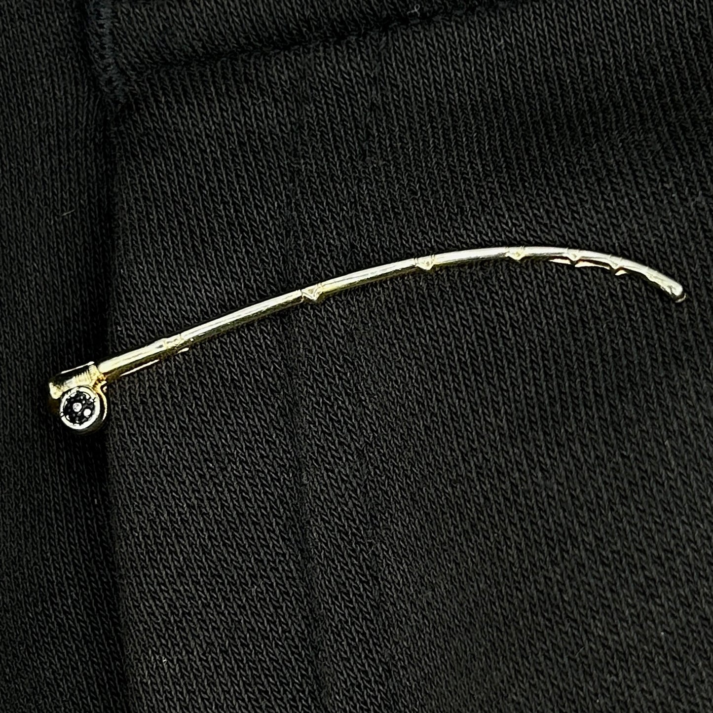 Vintage Hickok U.S.A. Gold Tie Clip