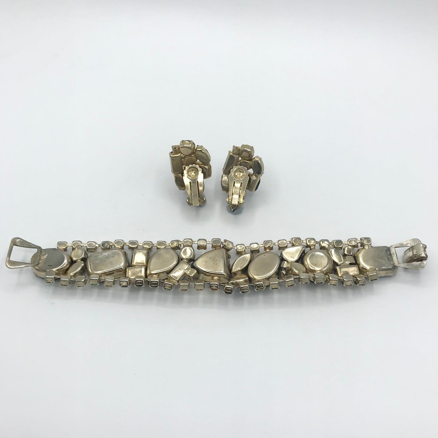 Vintage Fruit Salad Rhinestone Demi Parure Only Available in Bayfield During Apple Fest