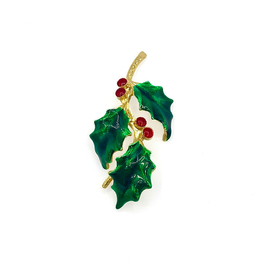 Vintage AAi Mistletoe Brooch