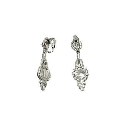 Vintage Kramer Sapphire Blue Rhinestone Demi Parure