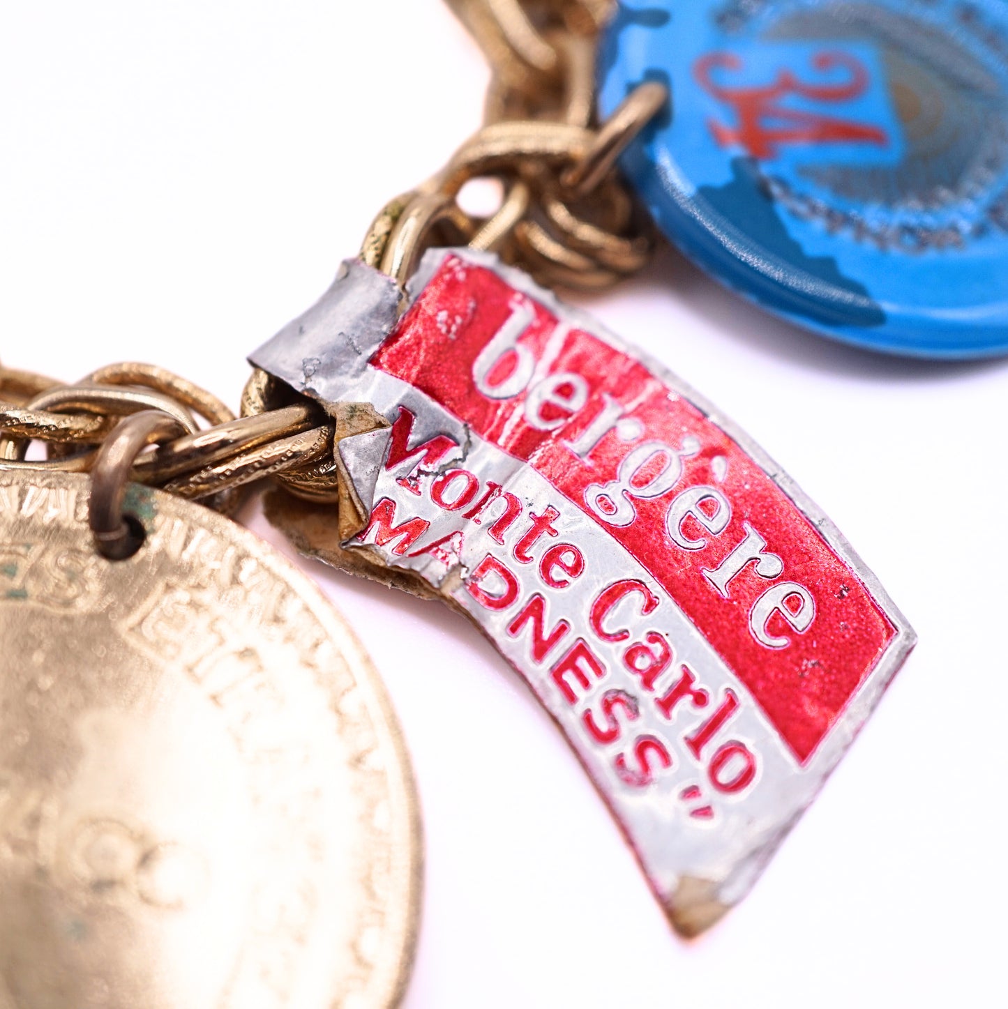 Vintage Bergere Monte Carlo Casino Chip Parure Set