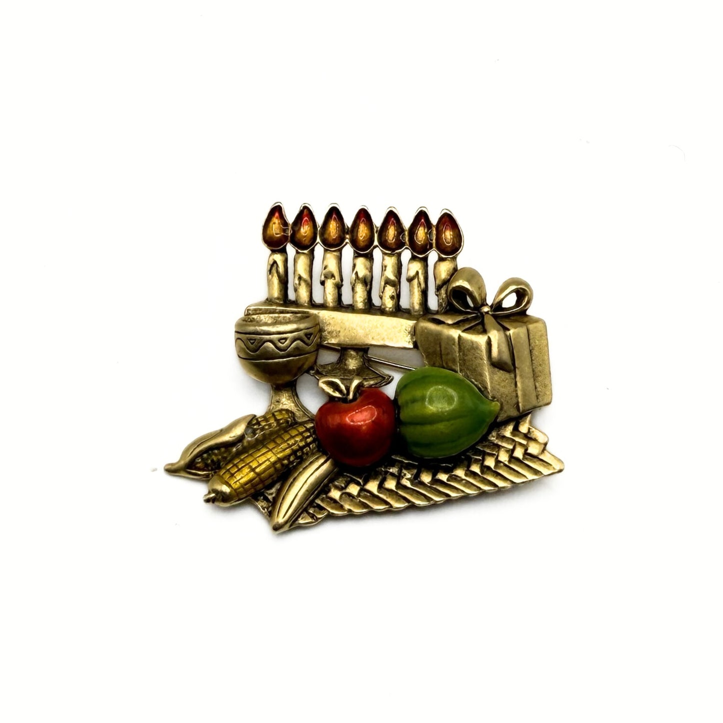 Danecraft Kwanzaa Brooch