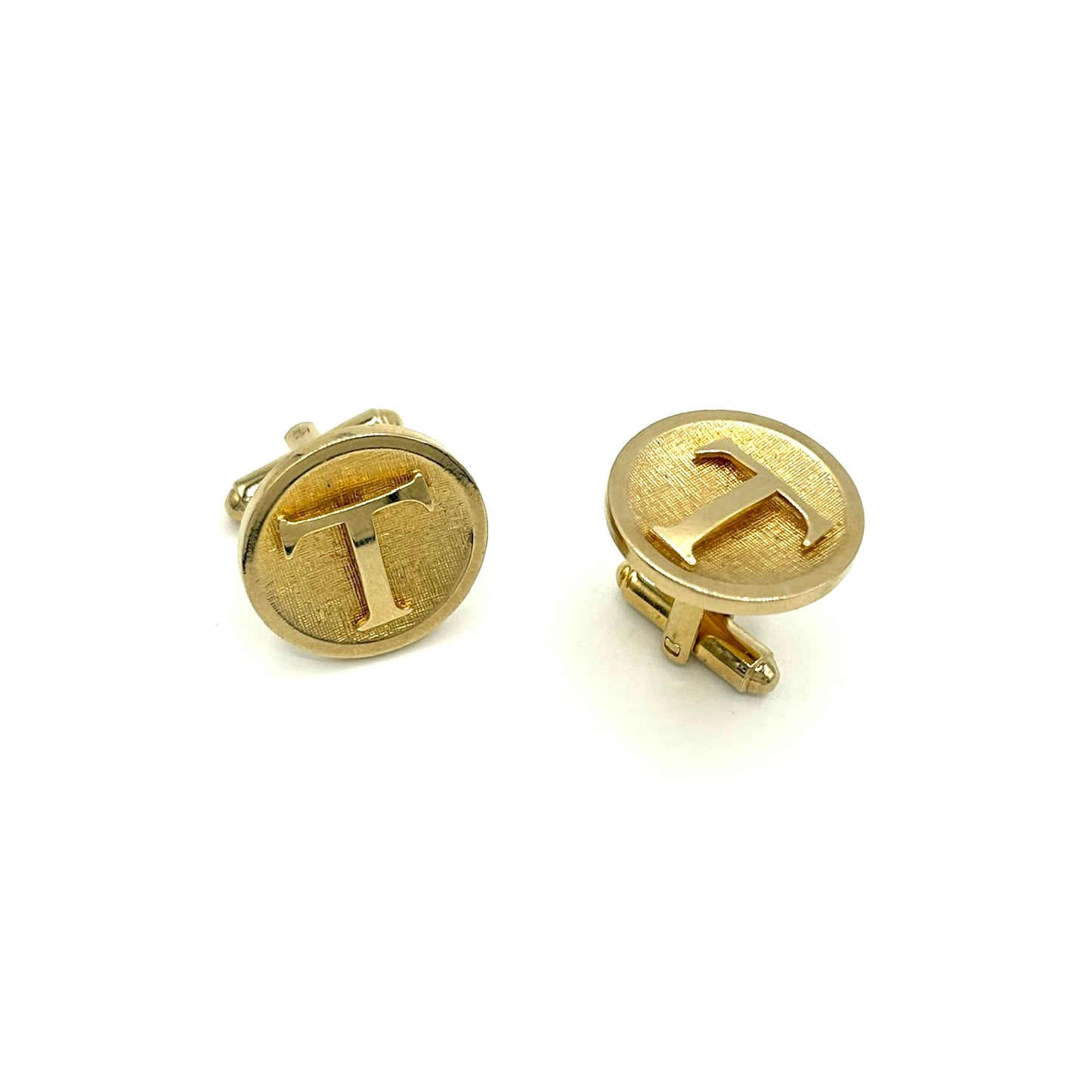 Vintage Shields Fifth Avenue "T" Cufflinks