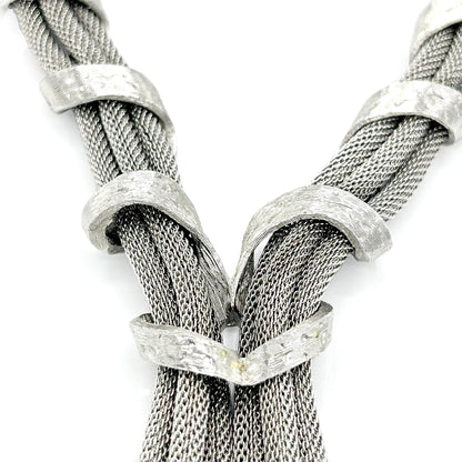 Vintage Kramer Silver Full Parure