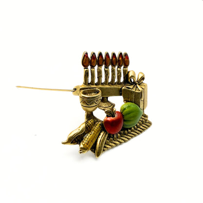 Danecraft Kwanzaa Brooch