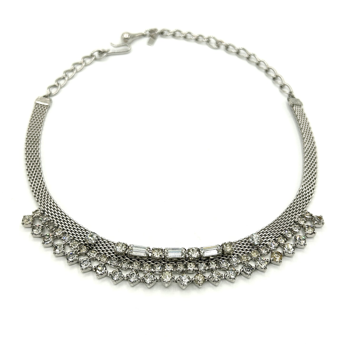 Volupte Rhinestone Choker Necklace