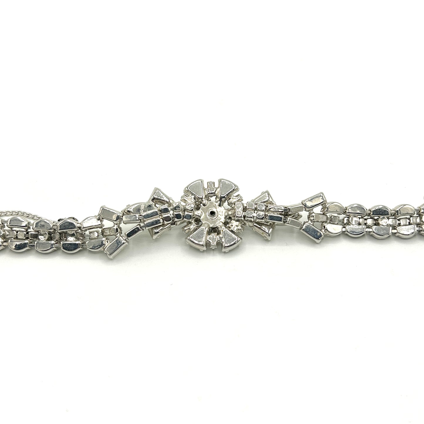 Volupte Rhinestone Flower Bracelet