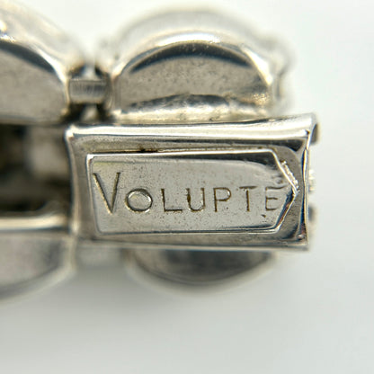 Volupte Rhinestone Flower Bracelet