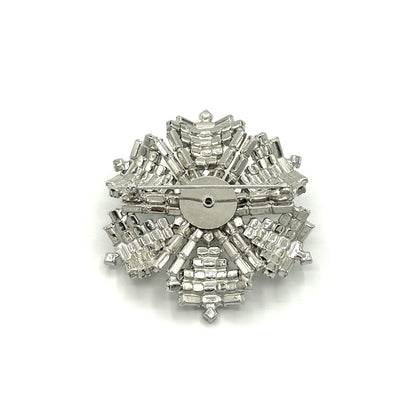 Vintage Kramer Clear Rhinestone Full Parure