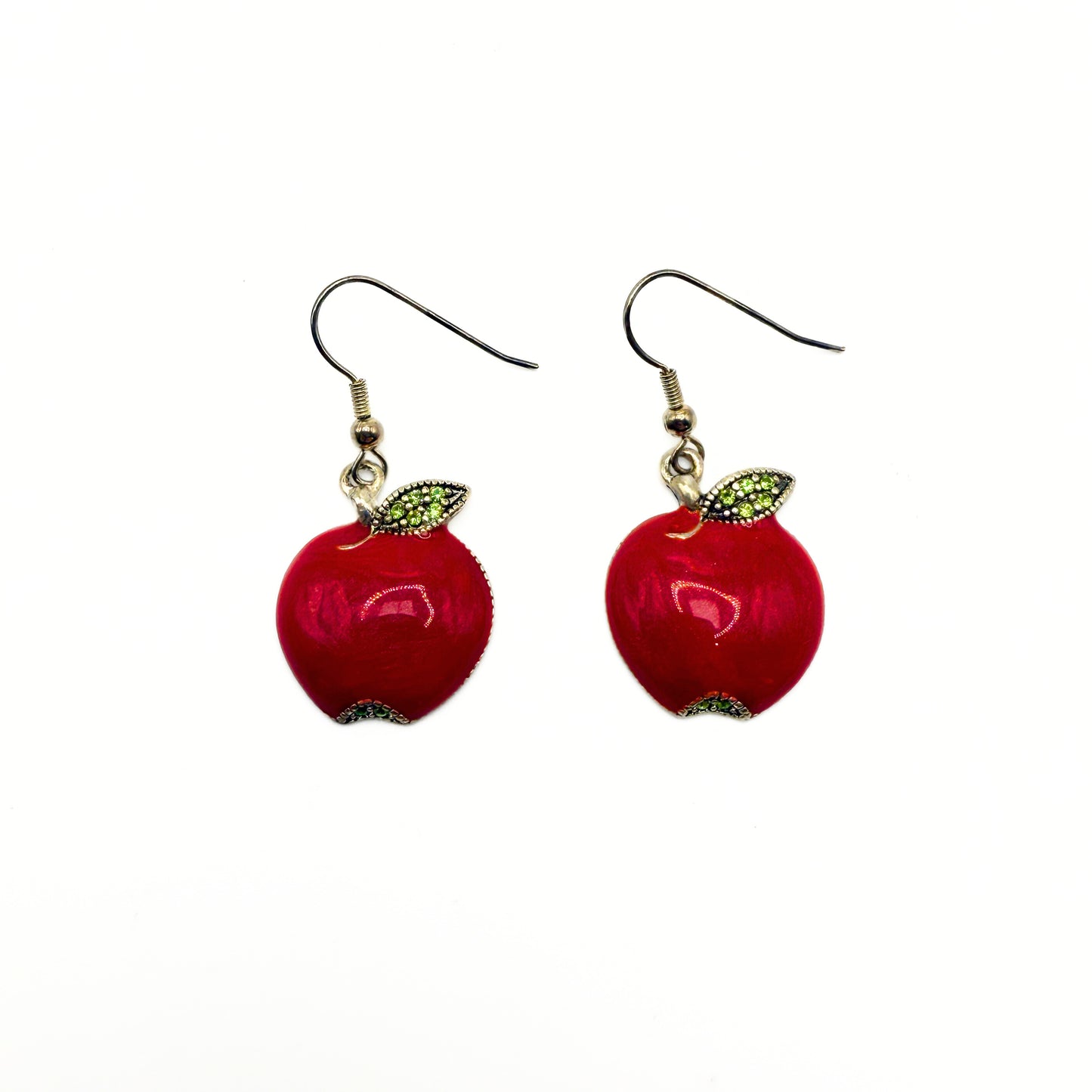 Vintage Pendant & Earrings Set – Apples