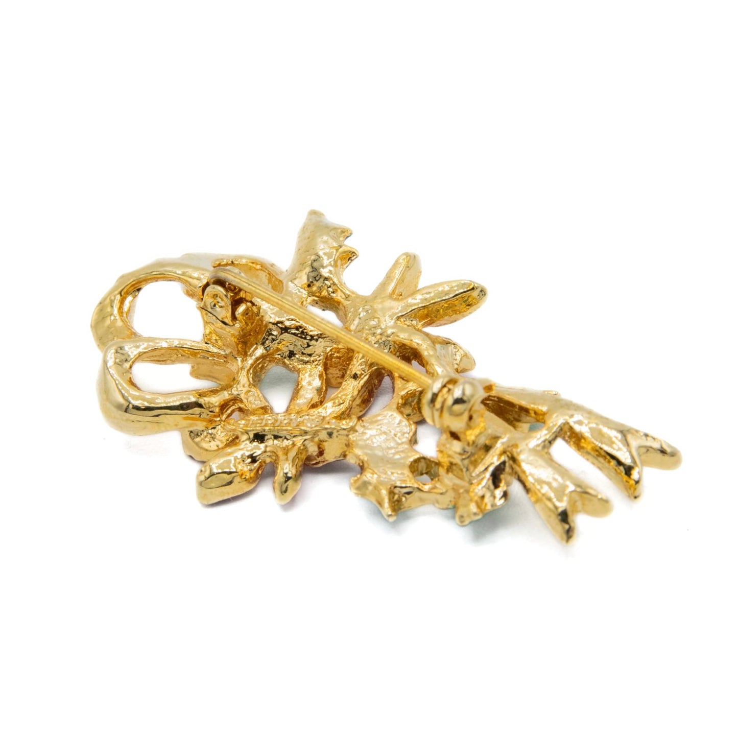 Vintage Gerry's Poinsettia Brooch