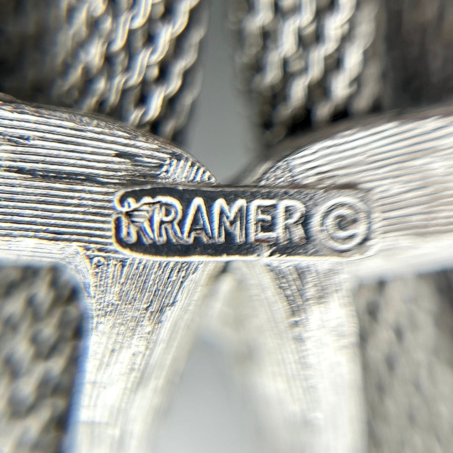 Vintage Kramer Silver Full Parure