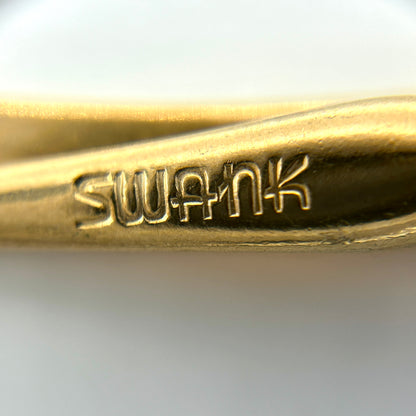 Vintage Swank Golden Tie Clip