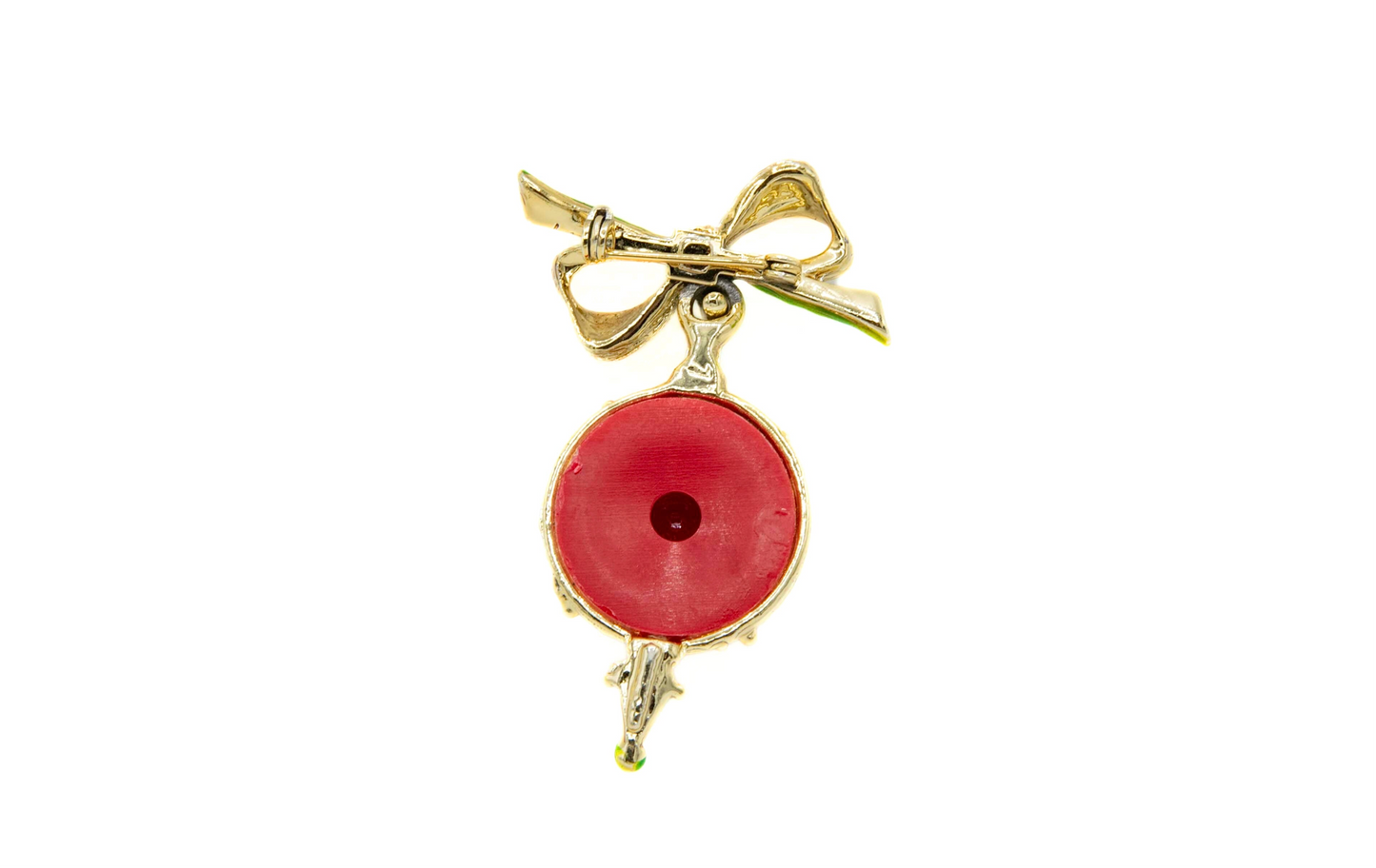 Vintage Christmas Ornament Brooch