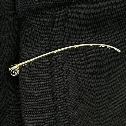 Vintage Hickok U.S.A. Gold Tie Clip