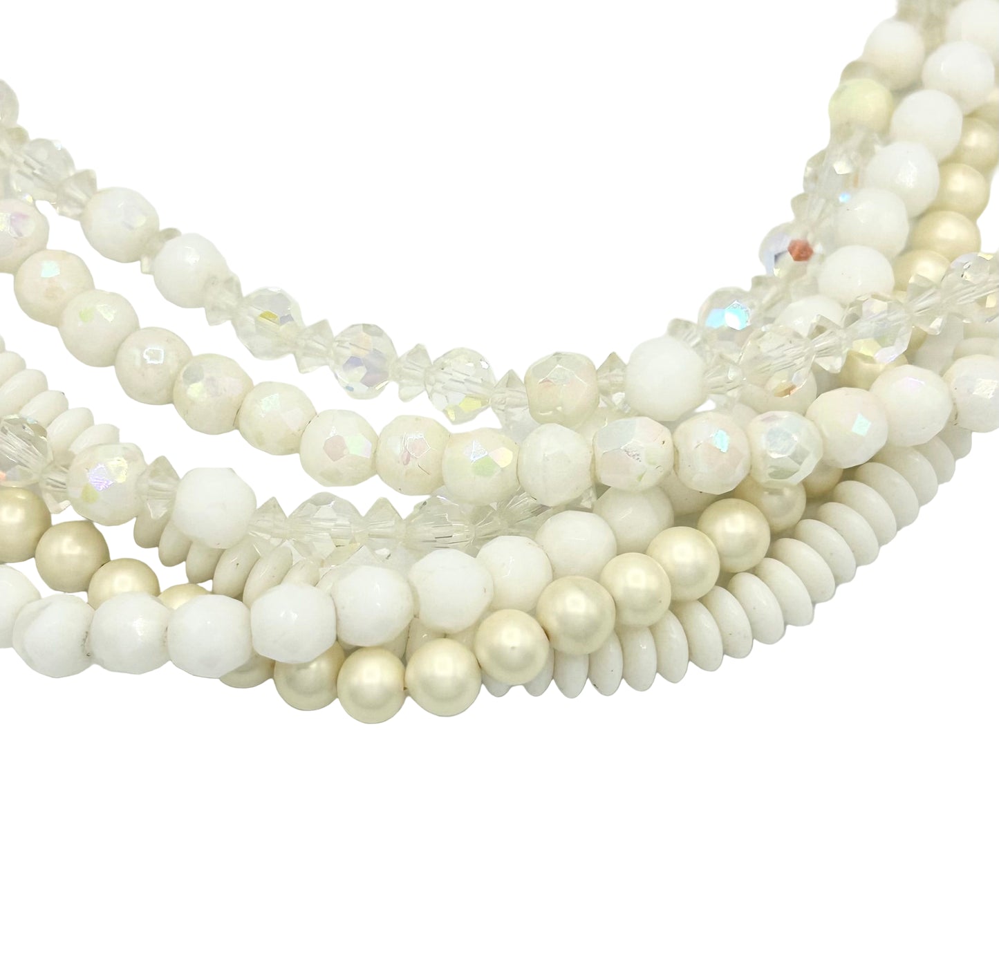 Vintage Kramer Pearl and Beads Full Parure