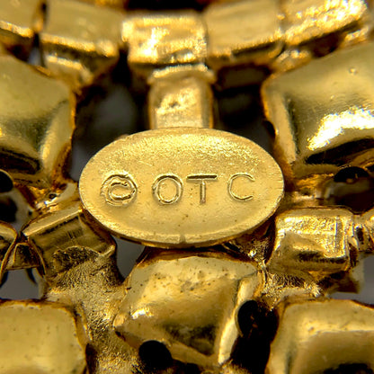 Vintage OTC Christmas Tree Brooch