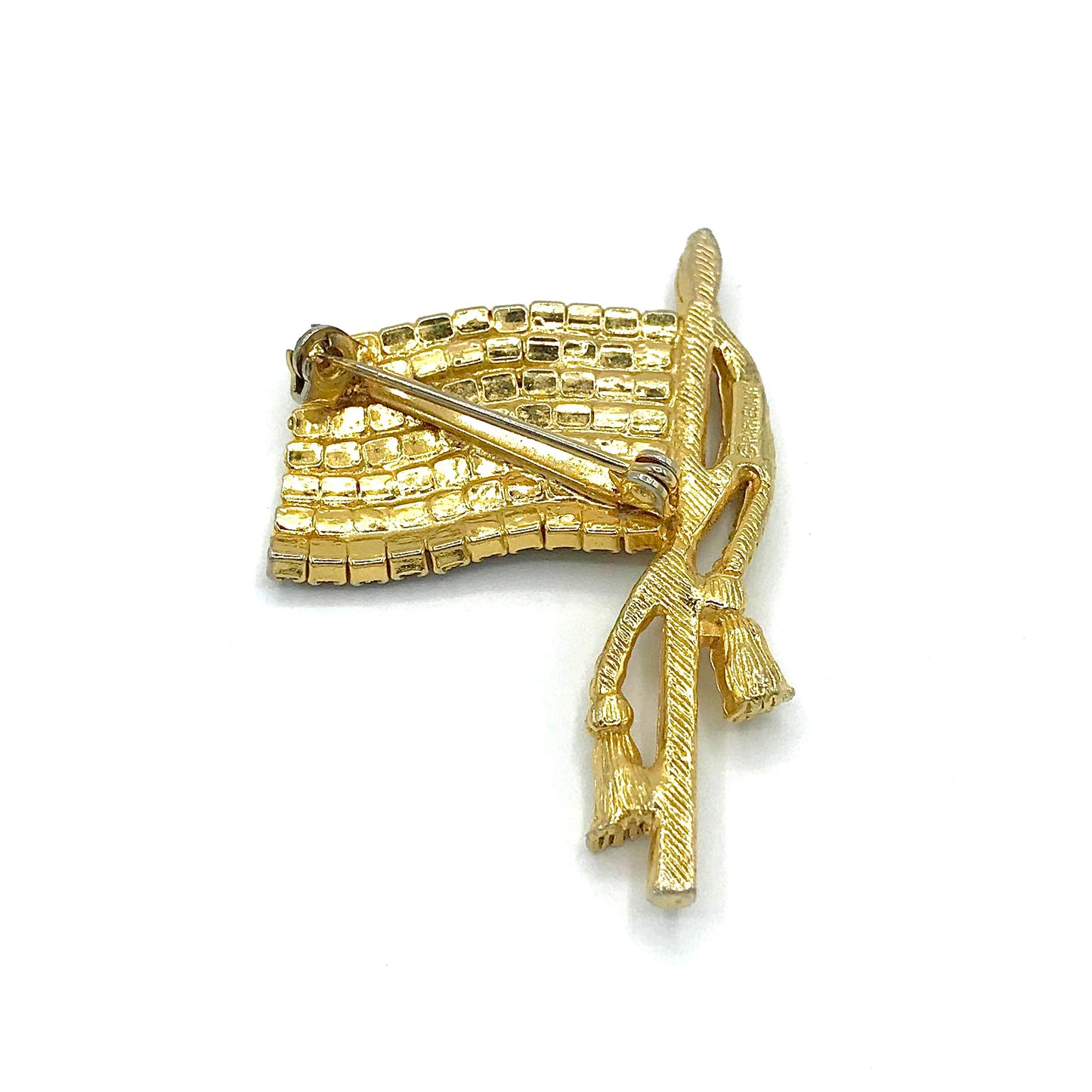 Vintage Rafaelian American Flag Brooch