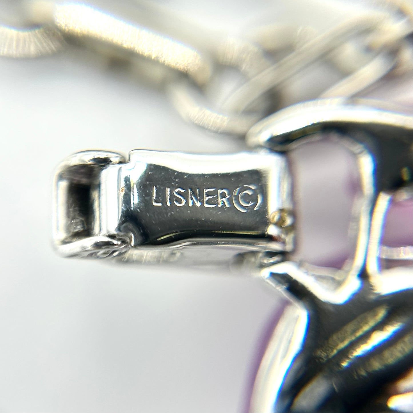 Vintage Lisner Lavender Leaves Full Parure