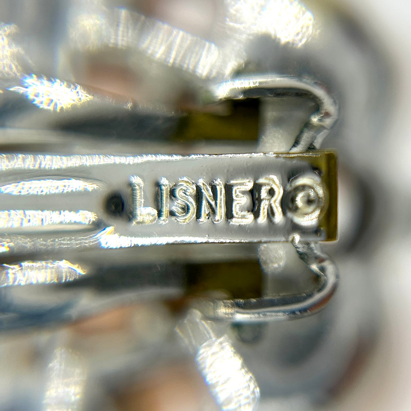 Vintage Lisner Pink Pearl Demi Parure