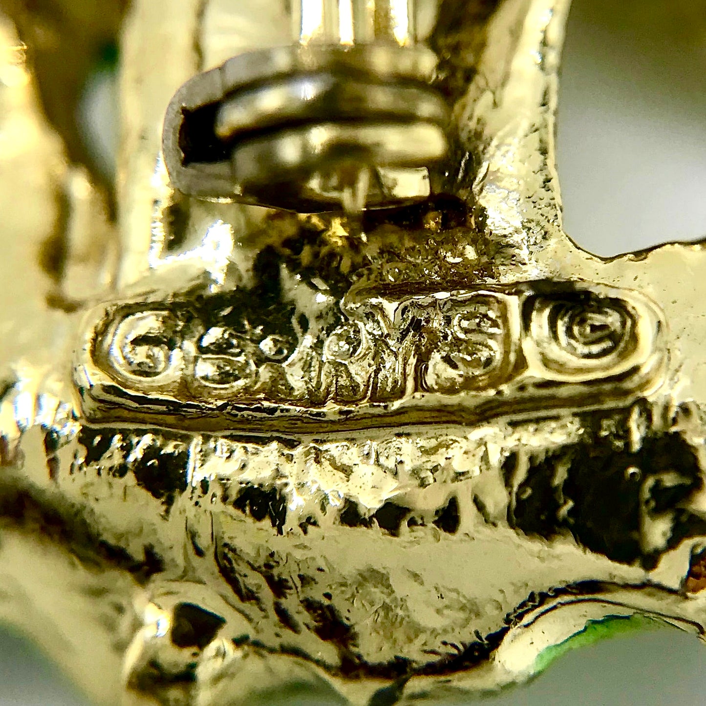 Vintage Gerry's Christmas Deer Brooch