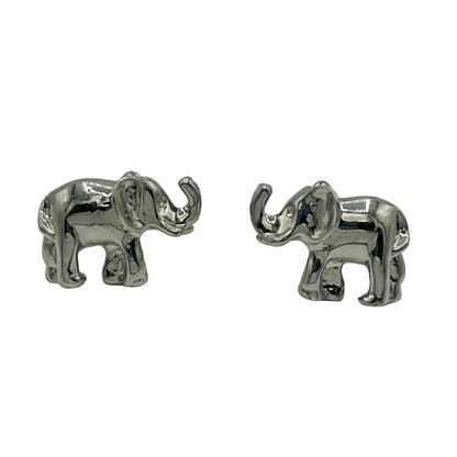 Vintage Silver Elephant Cufflinks