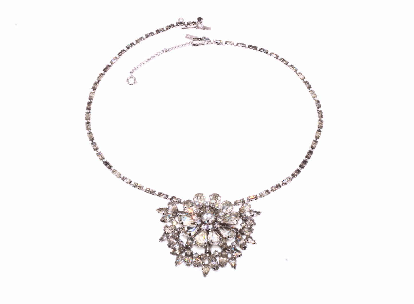 Vintage Volupté Rhinestone Necklace