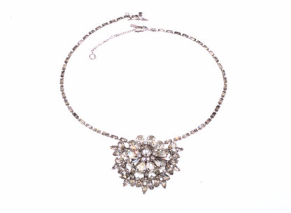 Vintage Volupté Rhinestone Necklace